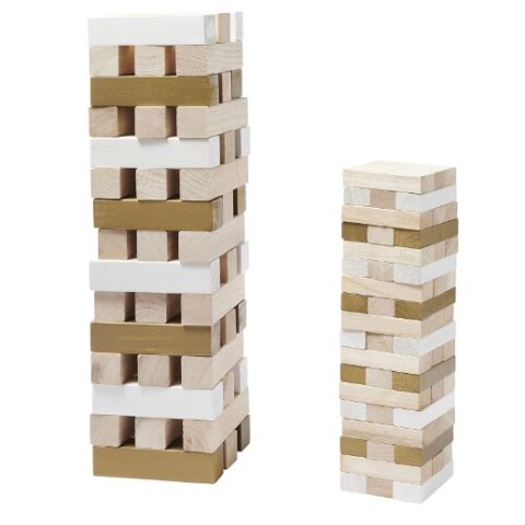 Jenga de Madera Large Gold