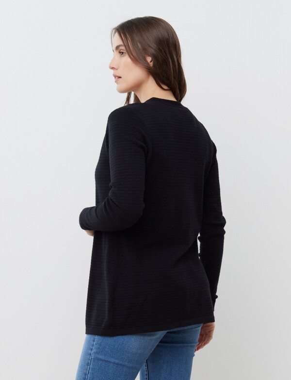 Cardigan Suelto NEGRO