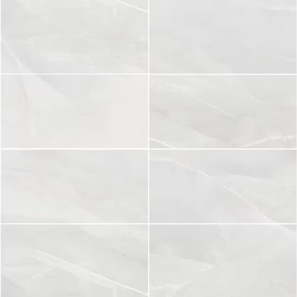 Gres Onix Ice 32x66 cm pulido brillante y rectificado Gres Onix Ice 32x66 Cm Pulido Brillante Y Rectificado