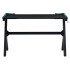 ESCRITORIO GAMER MDF Y METAL NEGRO LED ESCRITORIO GAMER MDF Y METAL NEGRO LED