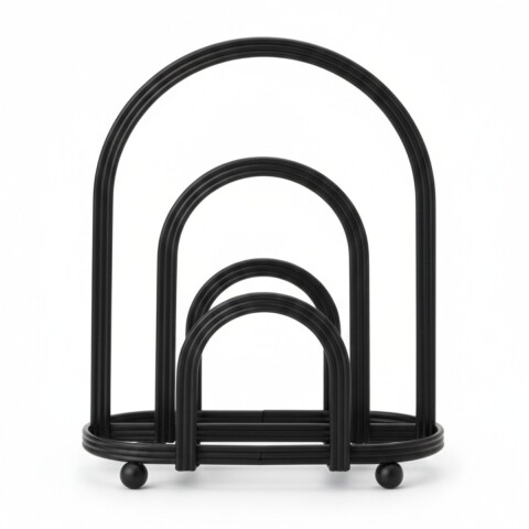 SERVILLETERO METAL NEGRO Unica