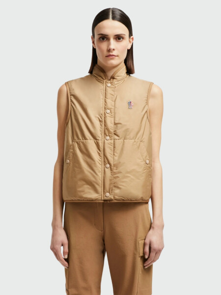 Chaleco de Plumas Gilet Beige