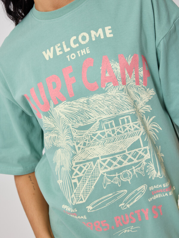 T-SHIRT SOMERA RUSTY Verde Claro