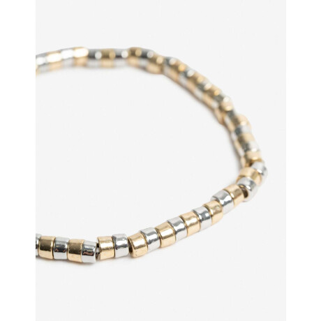 Pulsera Elástica Metal Dorado