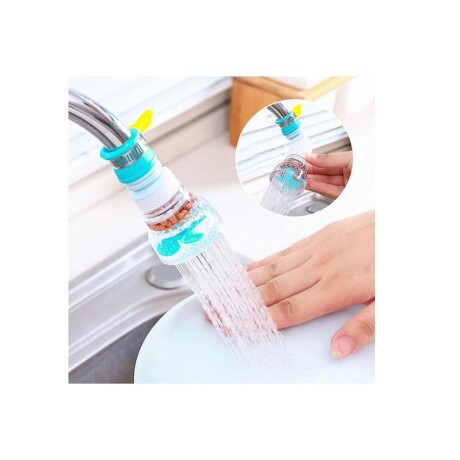 Filtro Purificador de Agua Extensible Anti Salpicaduras 001