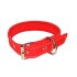 COLLAR NYLON DUPLA Rojo