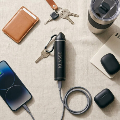 Cargador Portátil Klasse Power Bank | Color negro Cargador Portátil Klasse Power Bank | Color negro