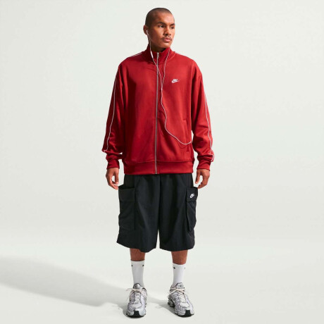 Campera Abrigo Nike Sportswear Club de Hombre Rojo