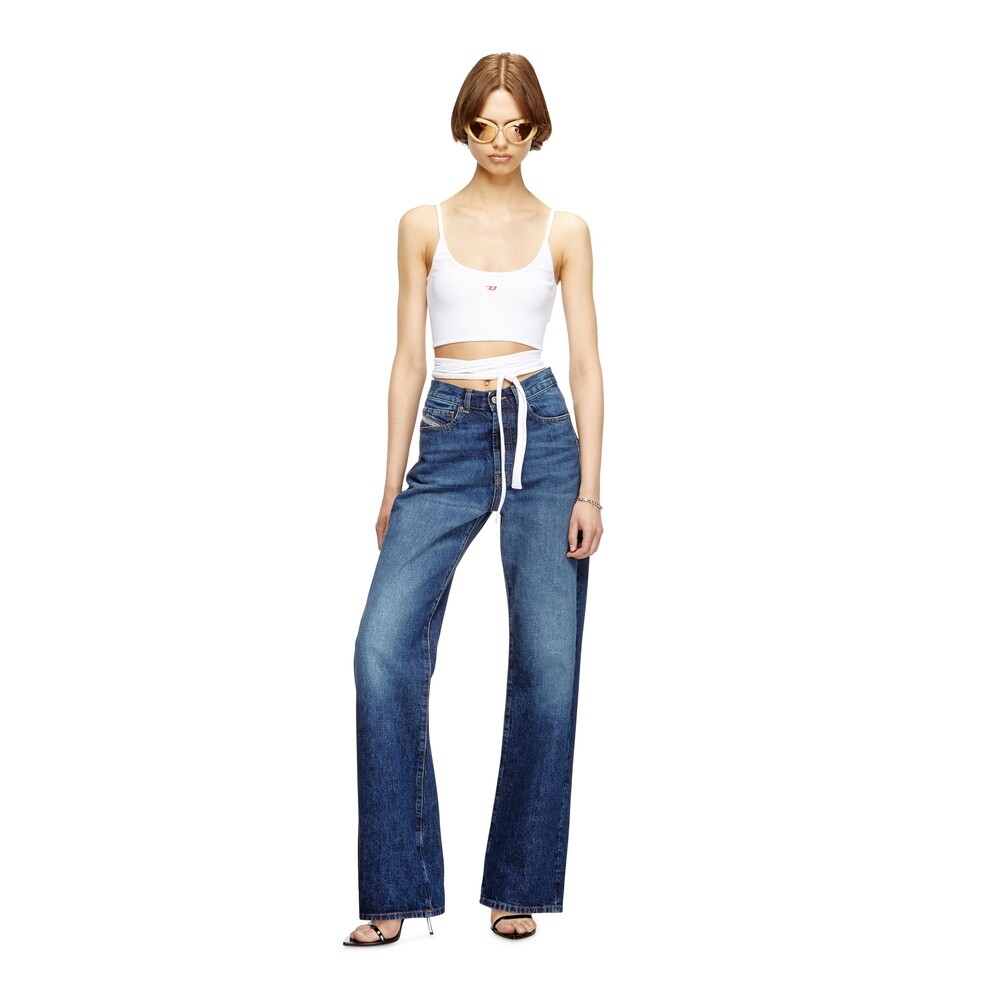 Jean Para Mujer Regular - 1971 D-Sent Azul medio