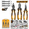 Set x3 Pinzas Alicates 8" INGCO modelo HKMPS2831 Set x3 Pinzas Alicates 8" INGCO modelo HKMPS2831