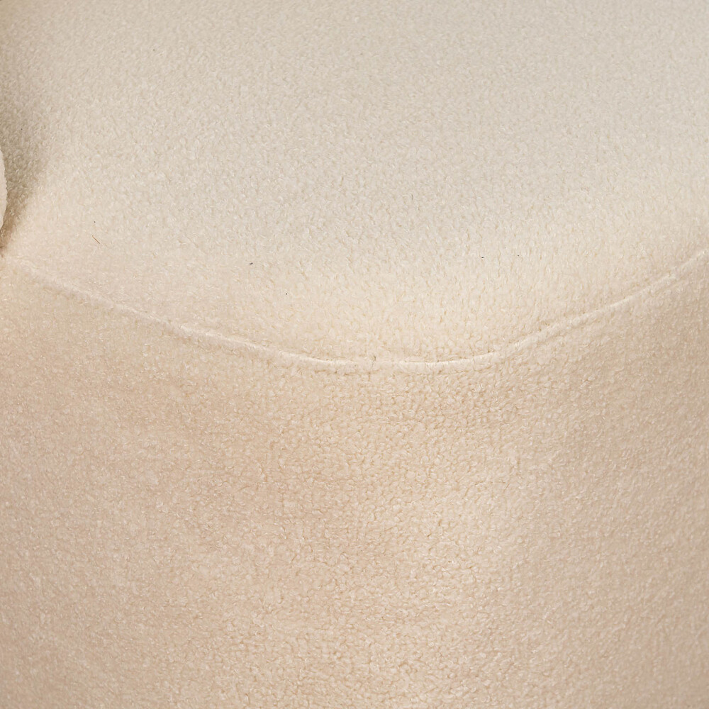 BUTACA 1 CUERPO TELA BLANCO CHLÓE OFFWHITE