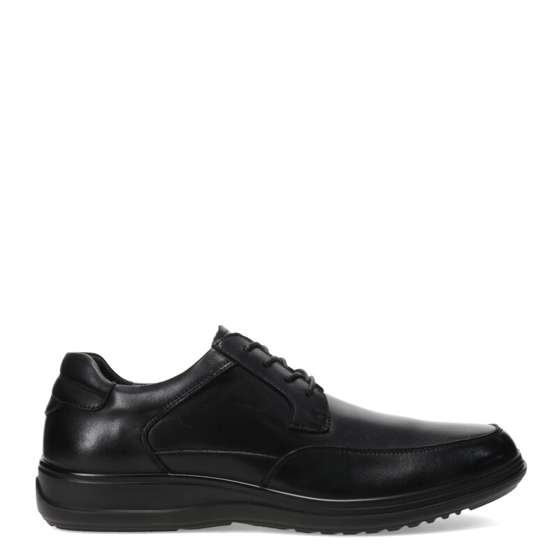 Zapatos de Hombre Branch Stuart De Cuero Acordonado Negro