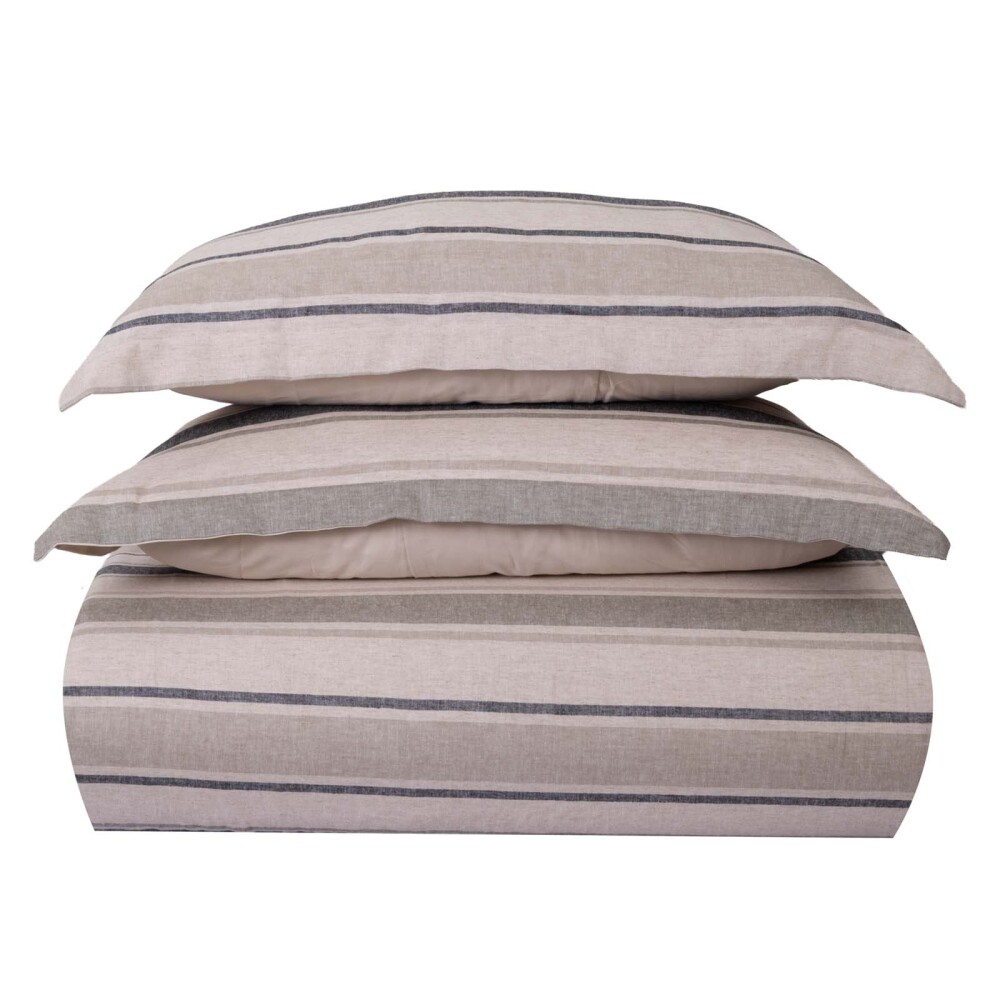 SET FUNDA NÓRDICA QUEEN LINO-Y-ALGODON LINEN COTTON