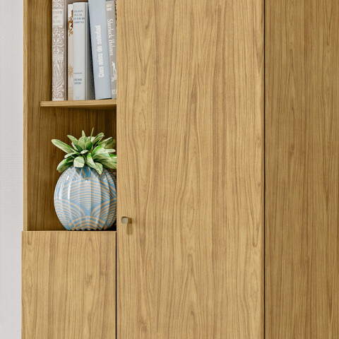 Multiuso Organizador Zapatera Lince 2 Puertas 7 Estantes con Nichos - Marrocos Multiuso Organizador Zapatera Lince 2 Puertas 7 Estantes con Nichos - Marrocos