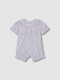 Pijama Rayas Con Estrellas Blanco