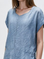 Blusa Marixa Azul Grisaceo