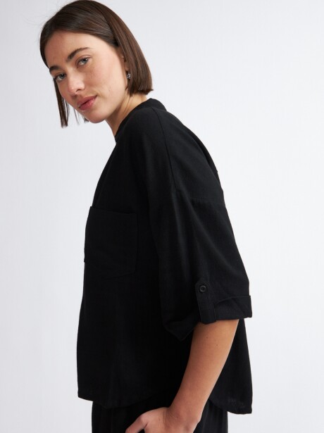 CAMISA BUENOS AIRES NEGRO