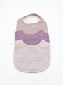 BABERO PACK X 3 LILA