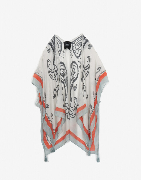 Kimonos Kaftan Con Diseño De Bulgaros - Combinacion Multicolor