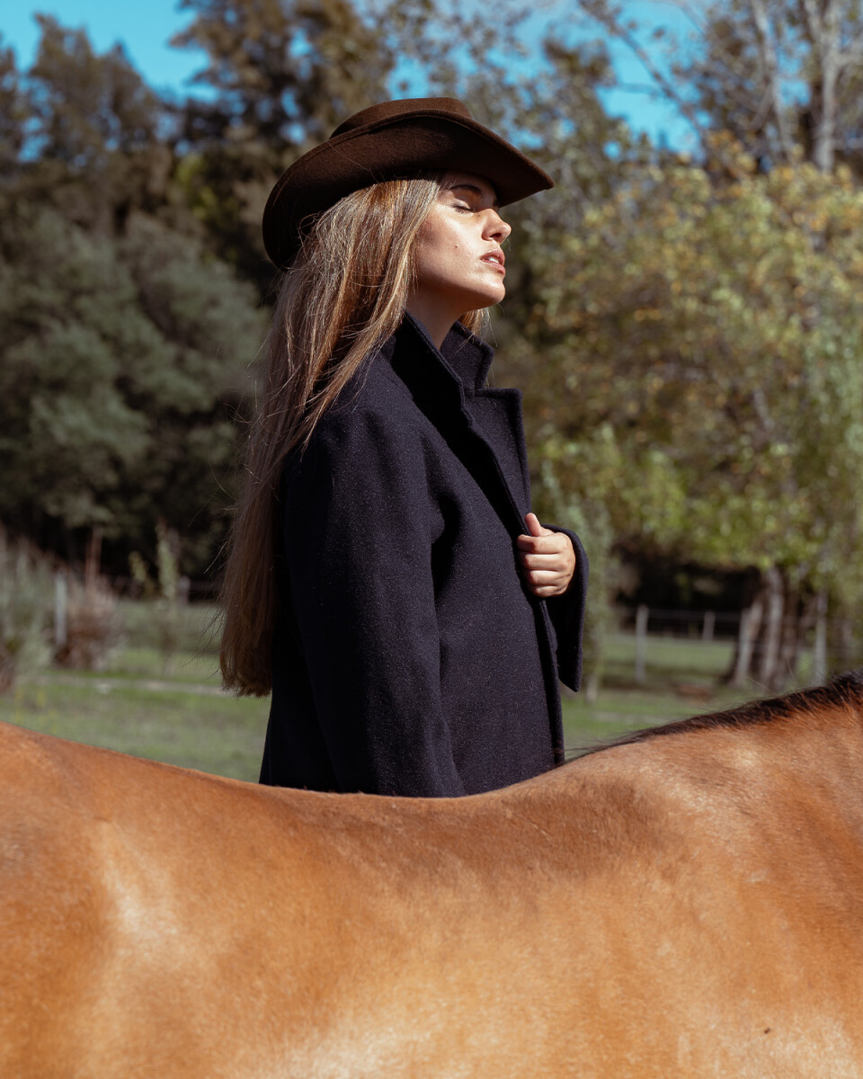 Tapado Patria Lana - Azul 