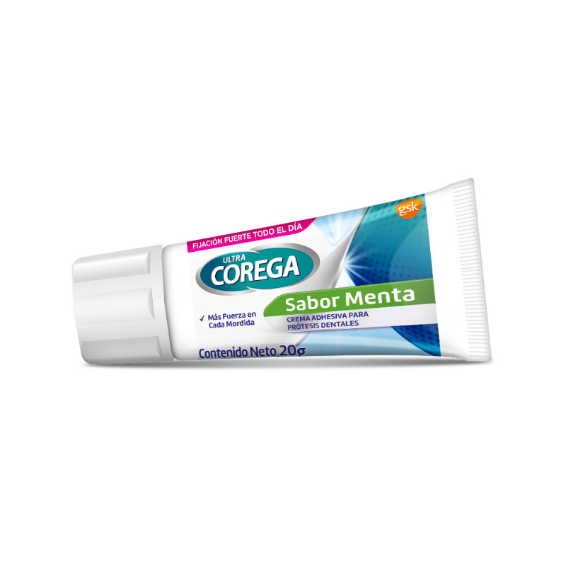 Adhesivo Dental En Crema Ultra Corega Sabor Menta 20 g Adhesivo Dental En Crema Ultra Corega Sabor Menta 20 g