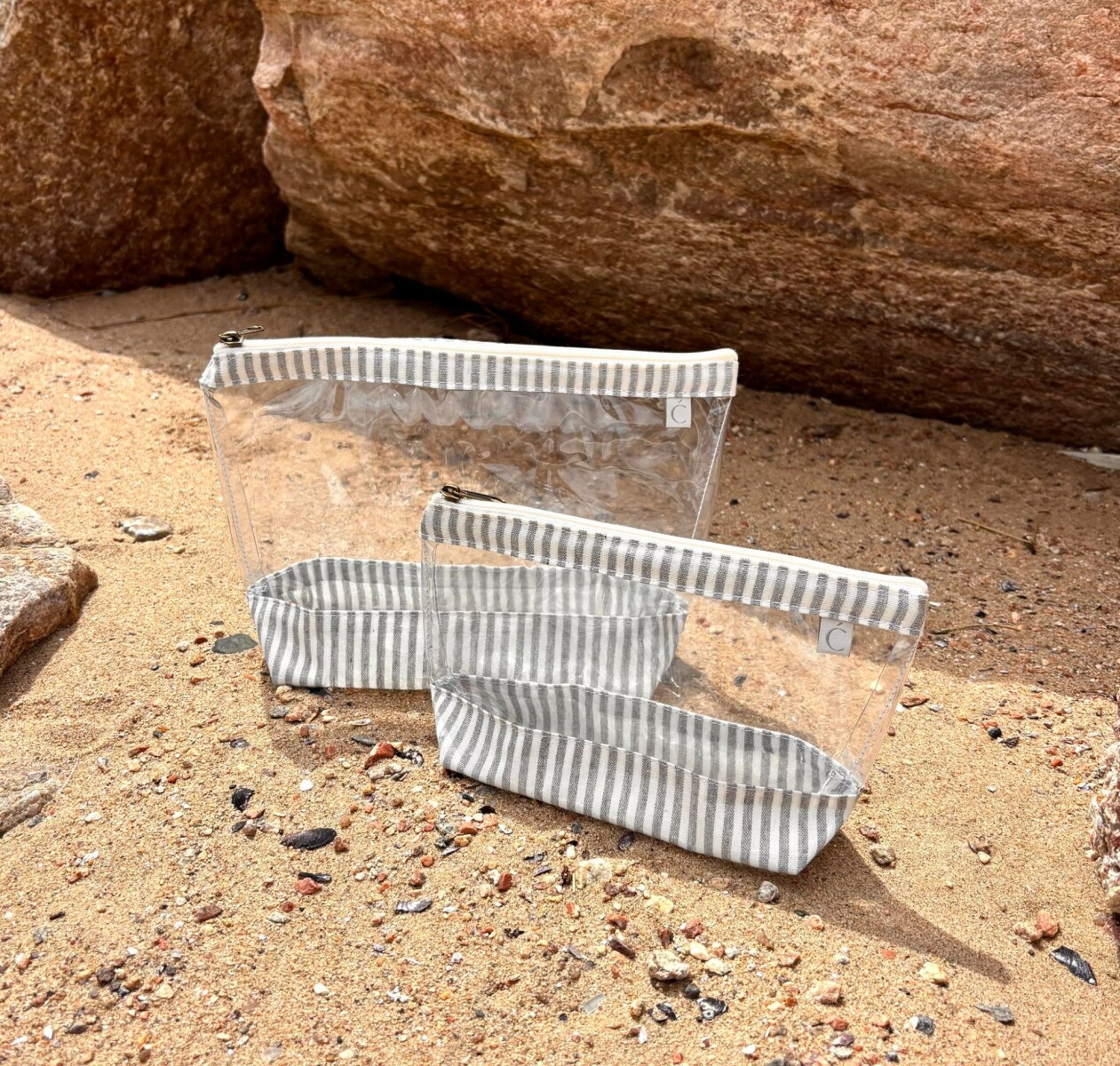 Necessaire Beach M - Amalfi Gris 