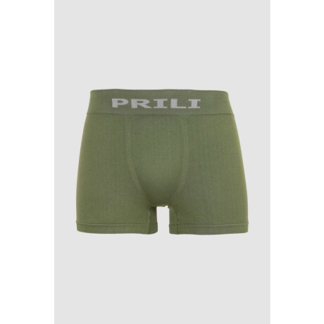 Boxer con pretina ancha Verde lago