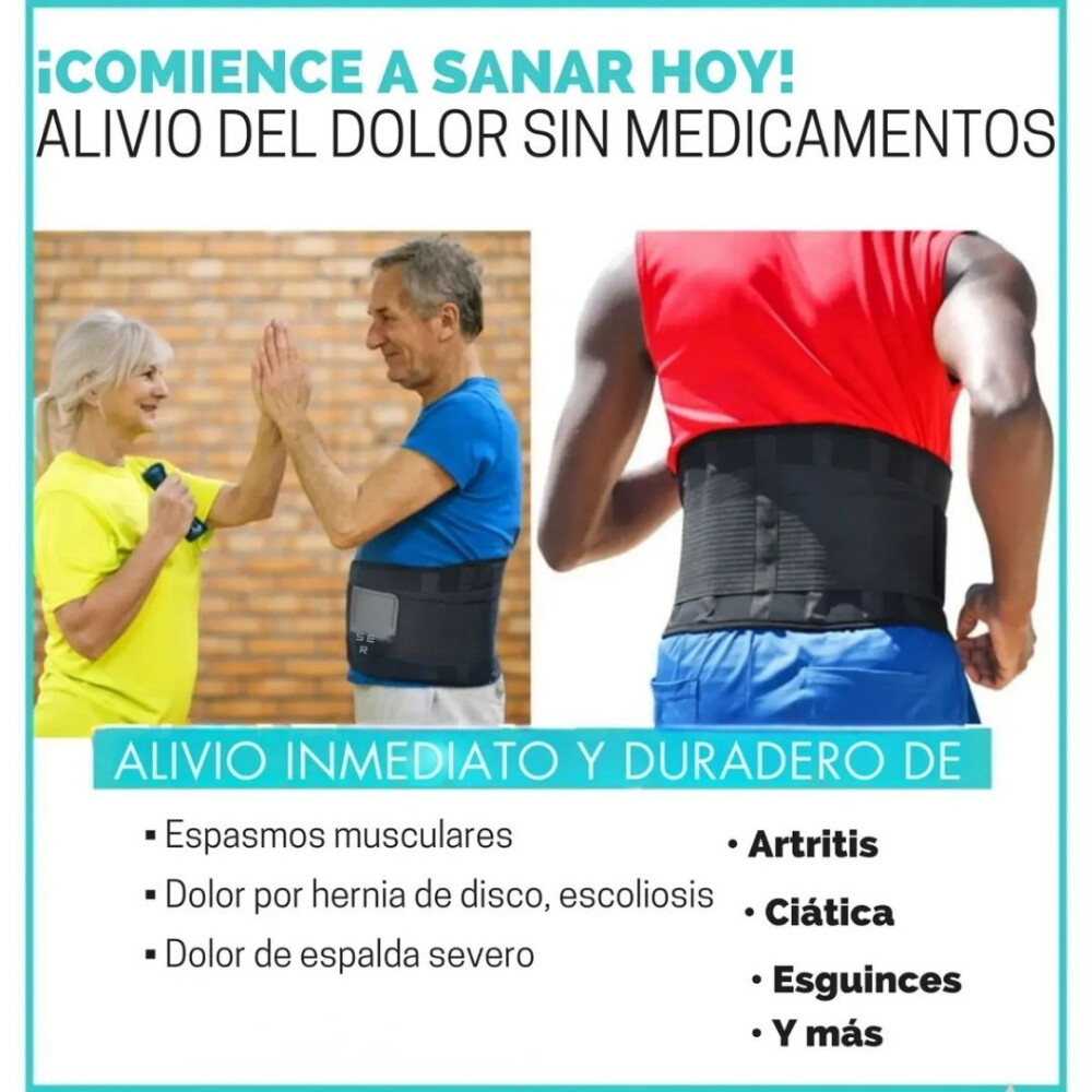 Faja Lumbar, Doble Ajuste Faja Lumbar, Doble Ajuste
