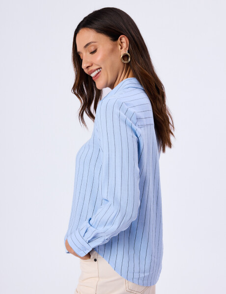 Camisa lino rayada Ingrid Camisa lino rayada Ingrid