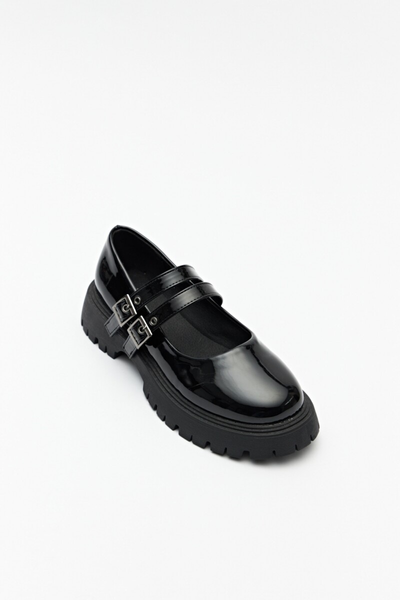 ZAPATO ASON Charol Negro