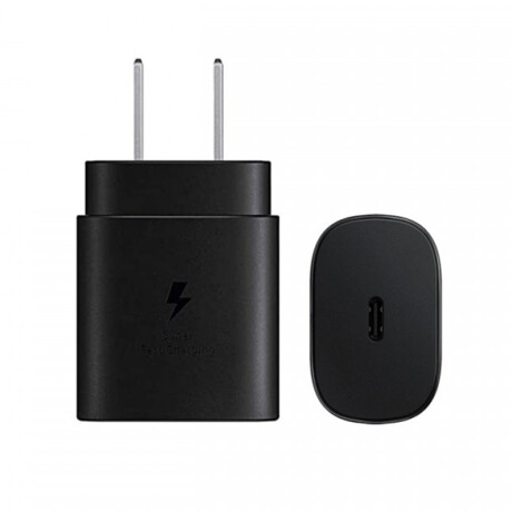 Cargador Original Samsung 25W USB-C Negro Cargador Original Samsung 25W USB-C Negro