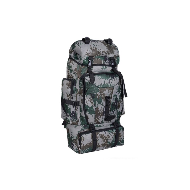 Mochila camping 60 L camuflada Camuflado