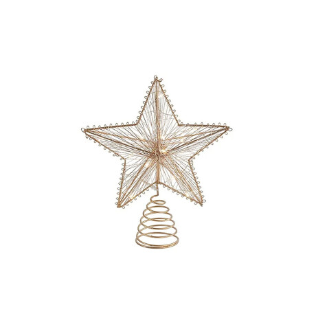 ESTRELLA NAVIDAD AMARILLO METAL 790769