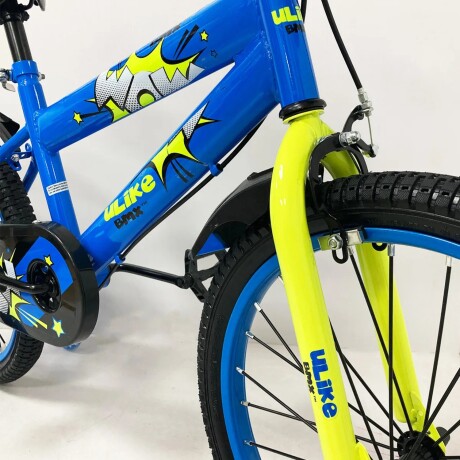 Bicicleta Infantil Wow Rodado 20 Azul