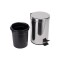 PAPELERA CON PEDAL ACERO INOX 5L PAPELERA CON PEDAL ACERO INOX 5L