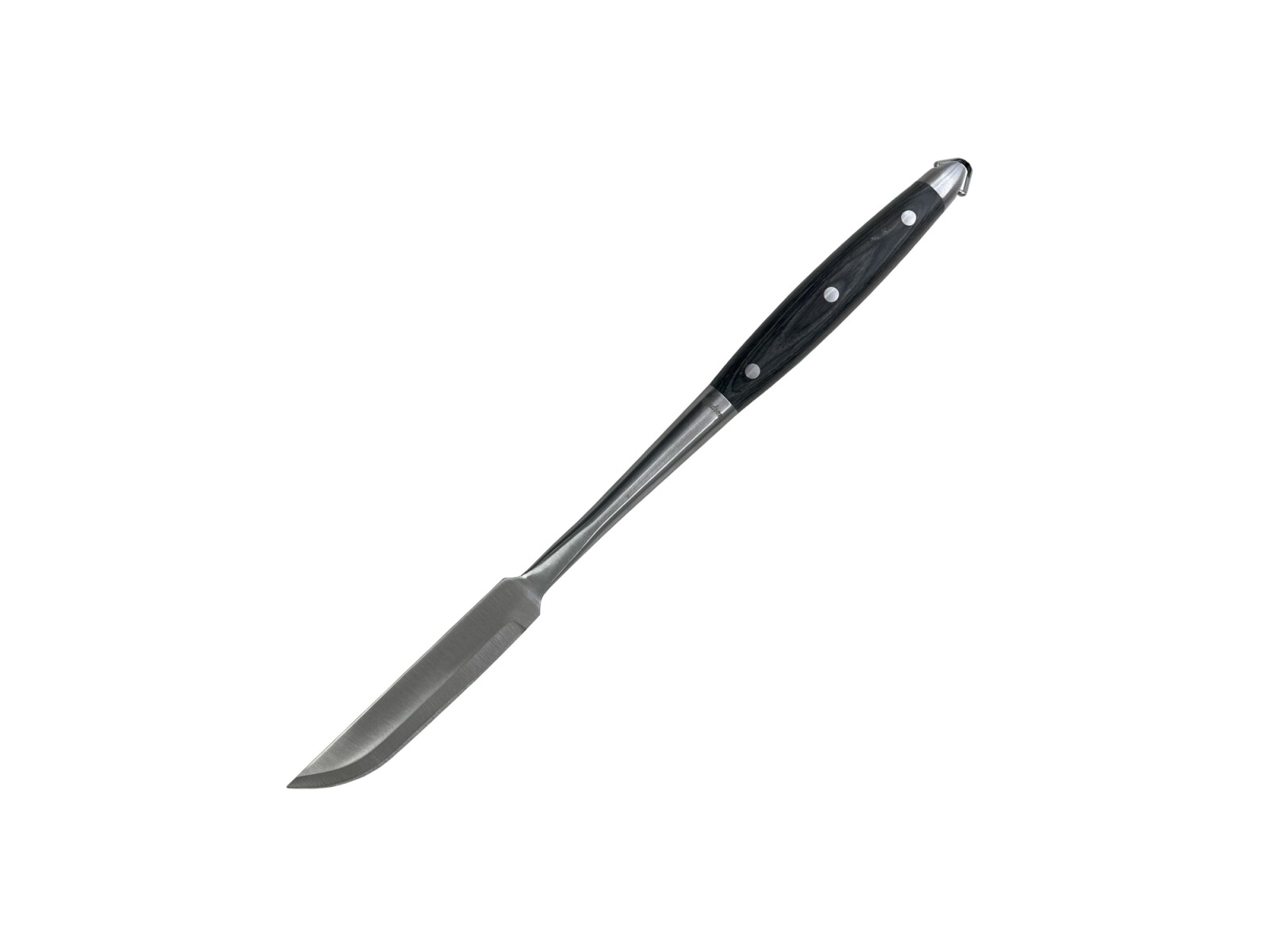 Cuchillo parrillero acero inoxidable y madera 