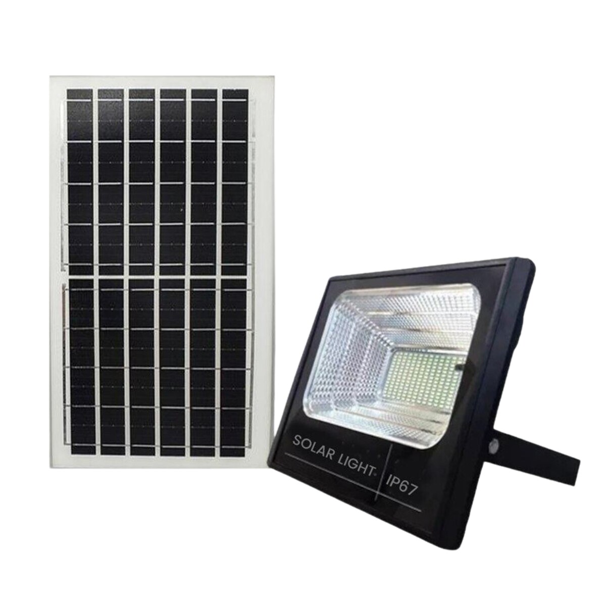 Foco LED con panel solar - 100W 