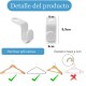Ganchos Percha Colgadores Ahorrador Espacio Set 10 Piezas Ganchos Percha Colgadores Ahorrador Espacio Set 10 Piezas