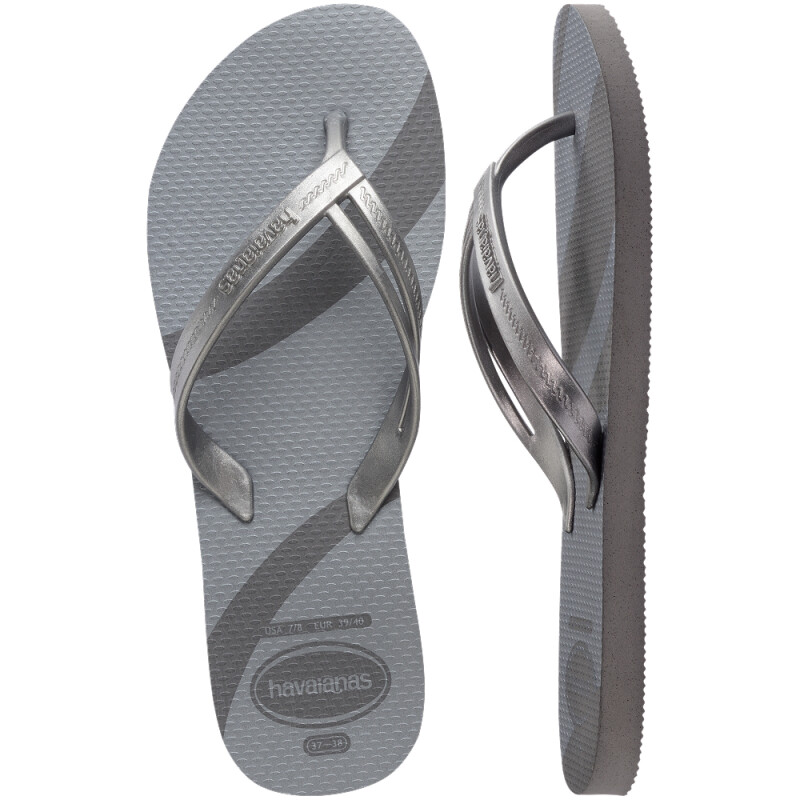 Sandalias Havaianas Elegance Print Grafito Nuevo Grafito