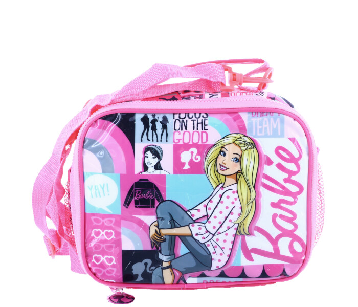 Lanchera Barbie Rosado/Verde Agua