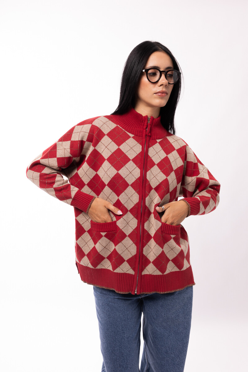 Campera CAMPUS Bordó