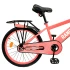 Bicicleta infantil rodado 20 Con Canasto Rosa