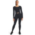 UA Vanish Seamless LS-GRN BLK-001