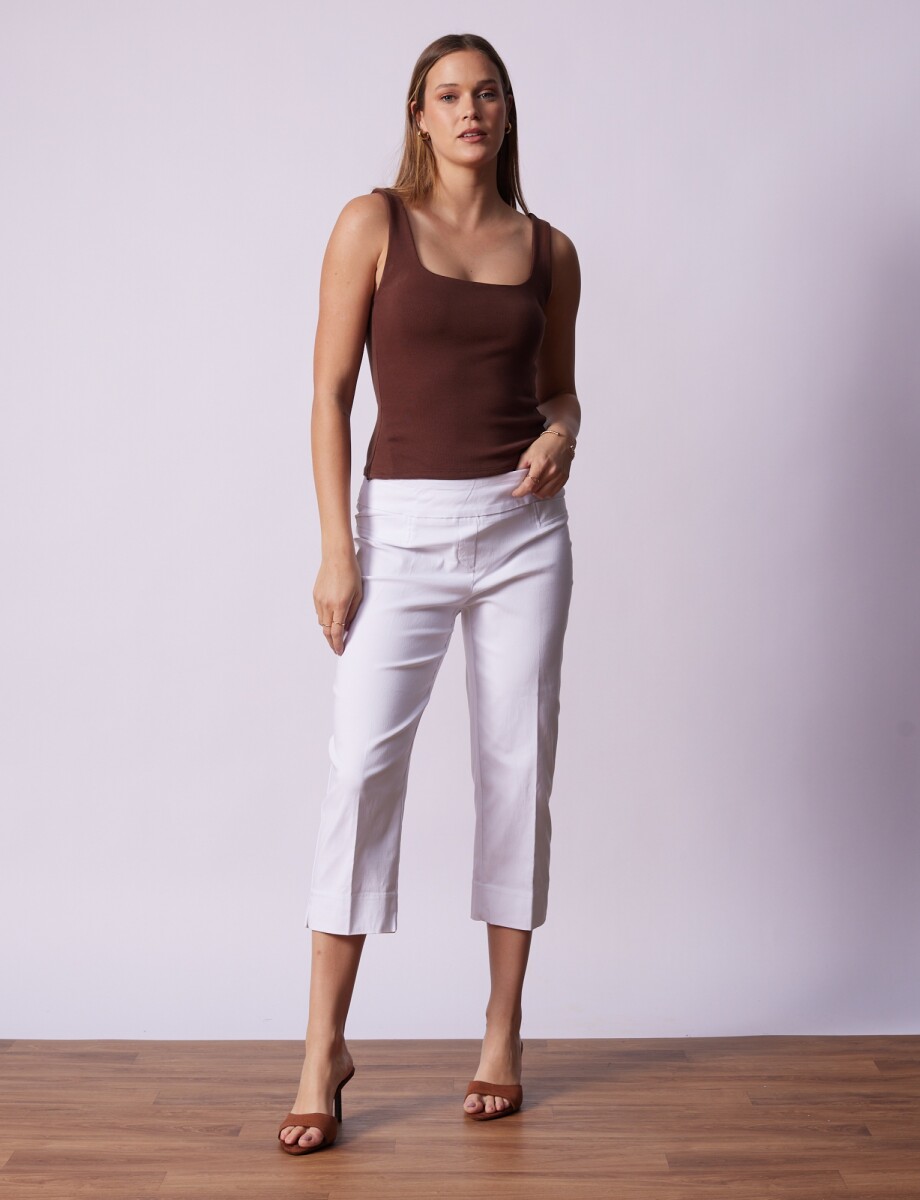 Capri Pull On - Blanco 