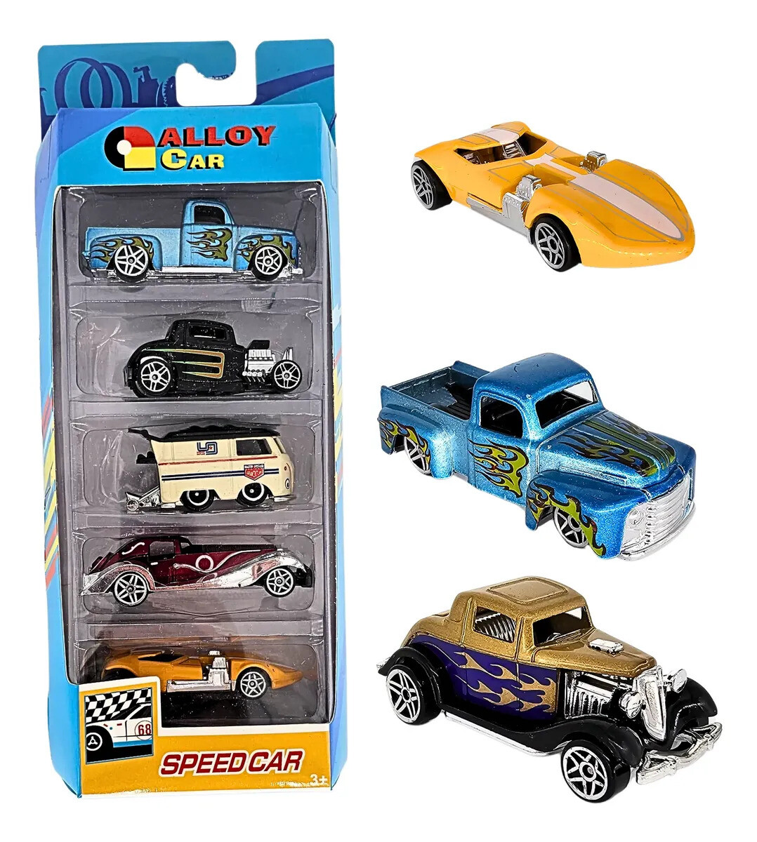 Autitos de colección hot-road! Pack x 5 