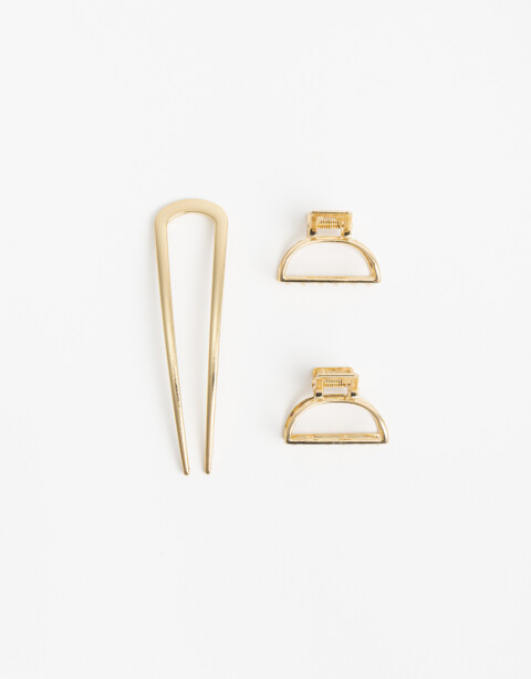 Accesorios Pelo Set Accesorios Pelo Set - Dorado