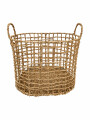 CANASTO DE YUTE BEIGE