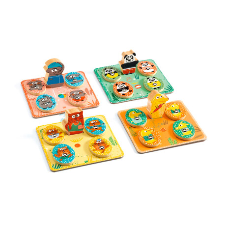 Ludo Djeco Park 4 Juegos Magnético