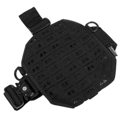 Plataforma Dropleg con sistema molle Negro