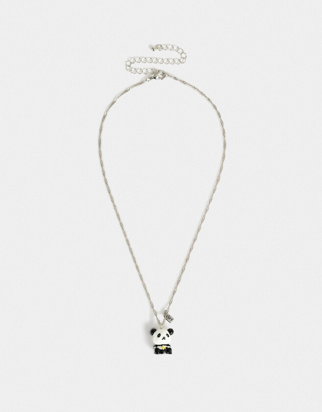 Collares para compartir Animalito Set De Collares Para Compartir - Plateado